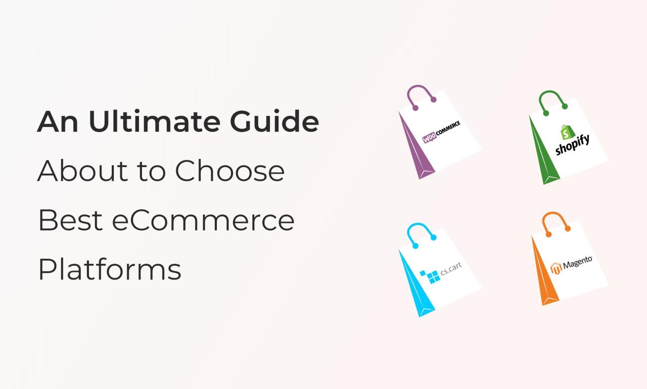 Choosing the Right Ecommerce Platform