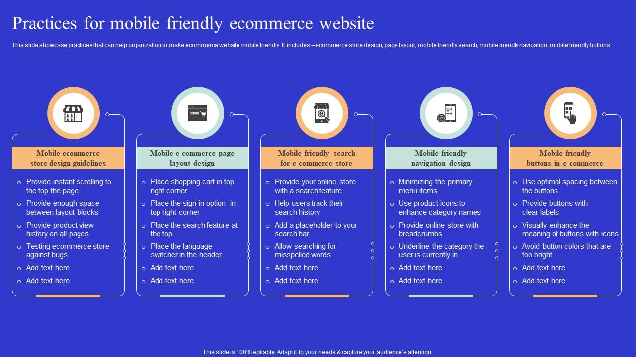 Mobile-Friendly Ecommerce Practices