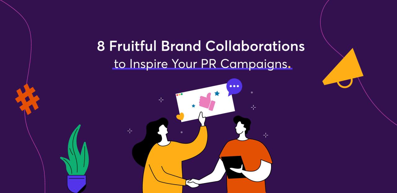 Brand collaboration campaigns