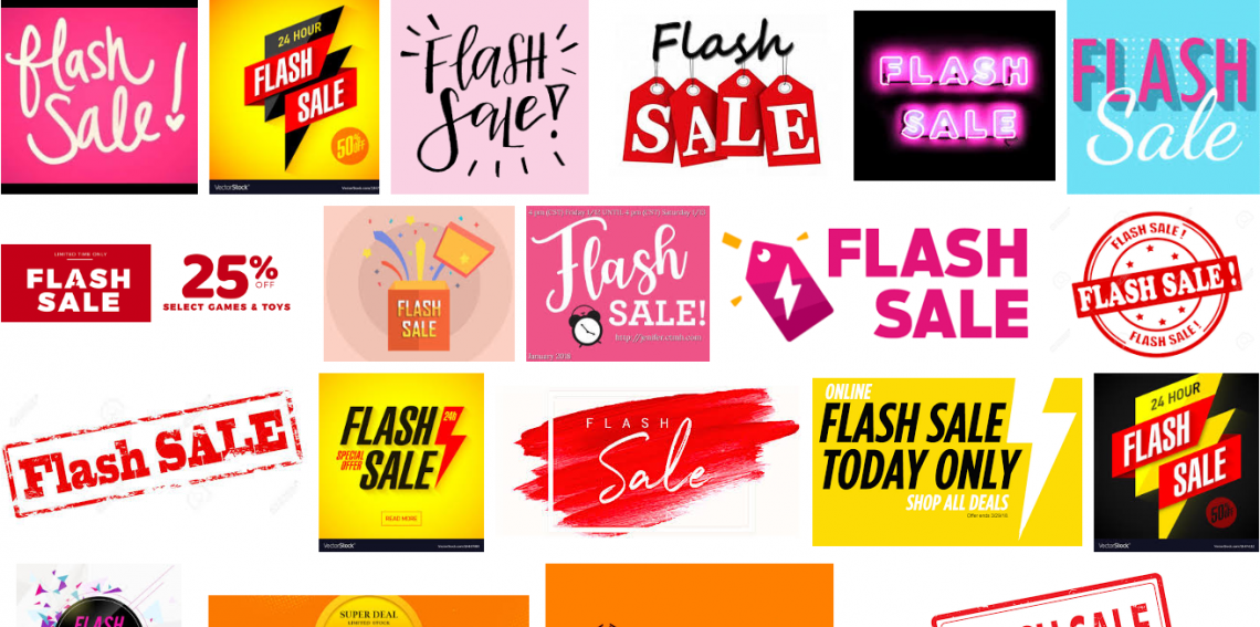 Flash sale tactics