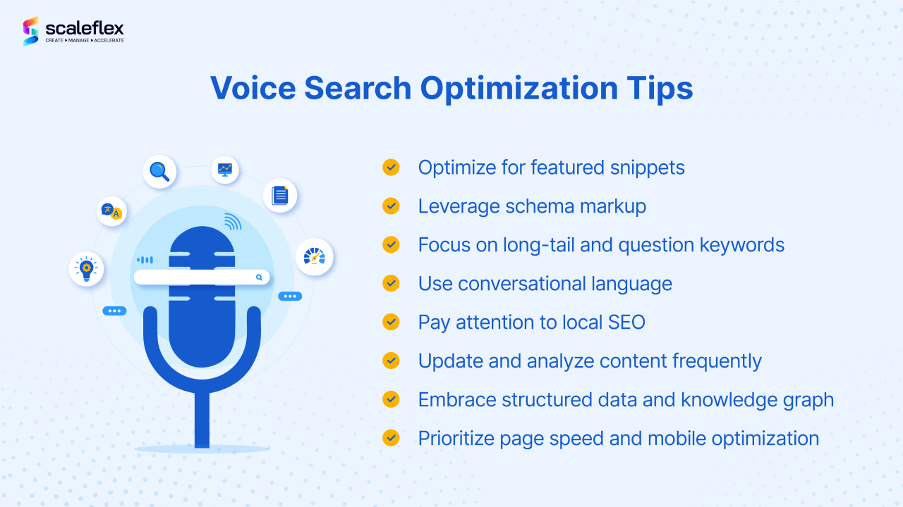 Voice search optimization